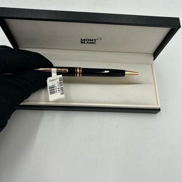 Mont Blanc Meisterstuck ballpoint pen, gold black ink - Picture 8 of 8